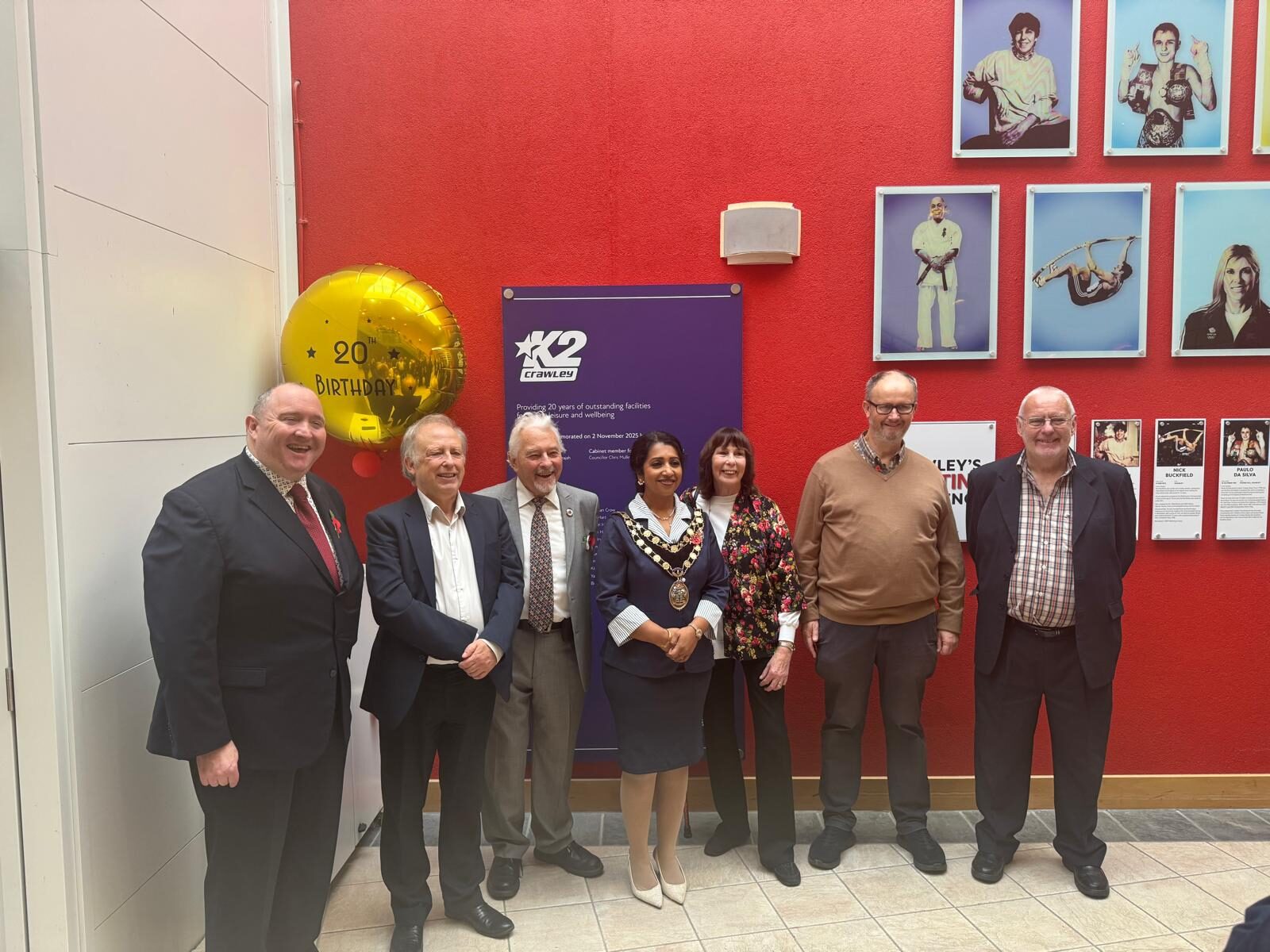 Labour Councillors celebrate 20 years of K2